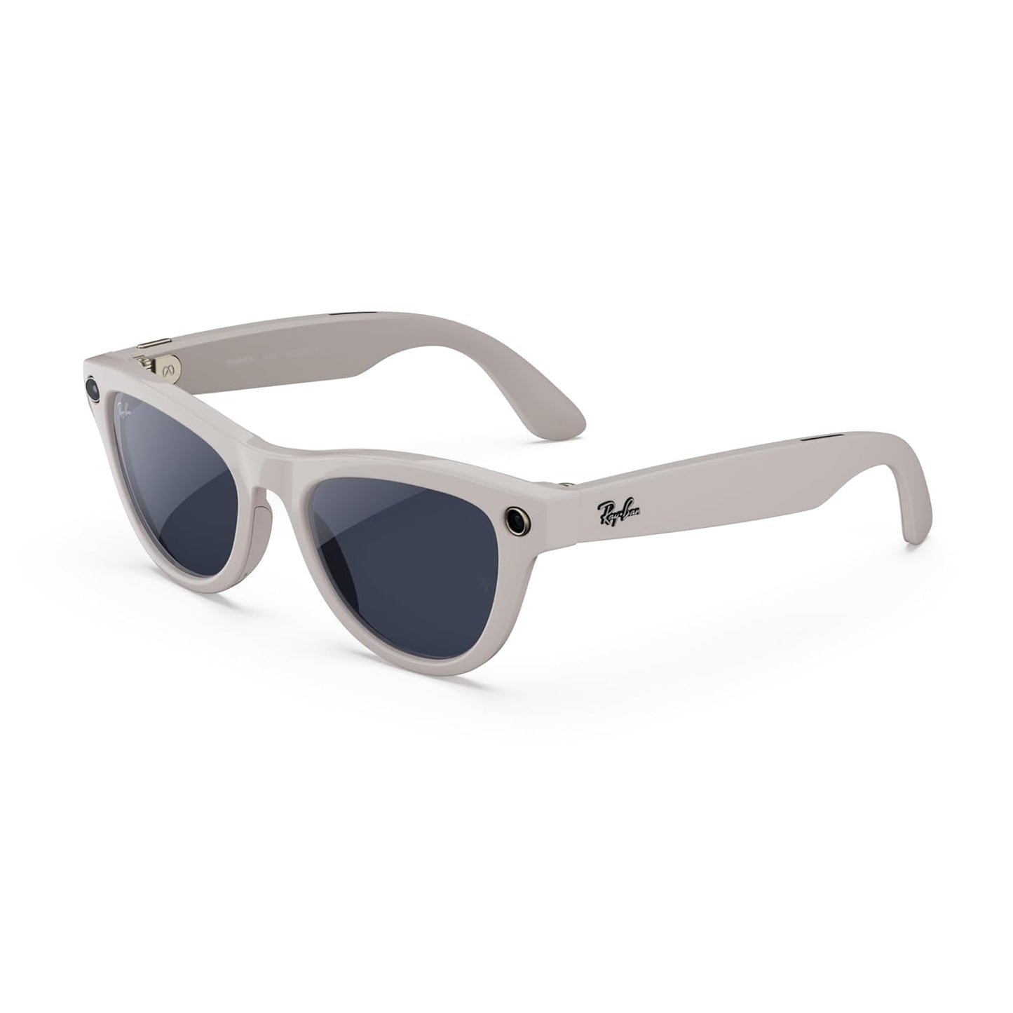 LENTE RAY BAN META SKYLYER RW4014 SHINY CHALKY GREY 52 TRANS 721261