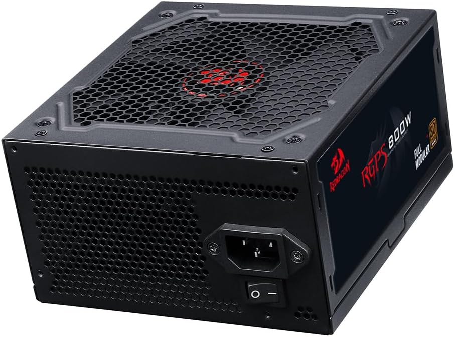 FUENTE REDRAGON 800W GC-PS011 80 PLUS BRONZE FULL MODULAR