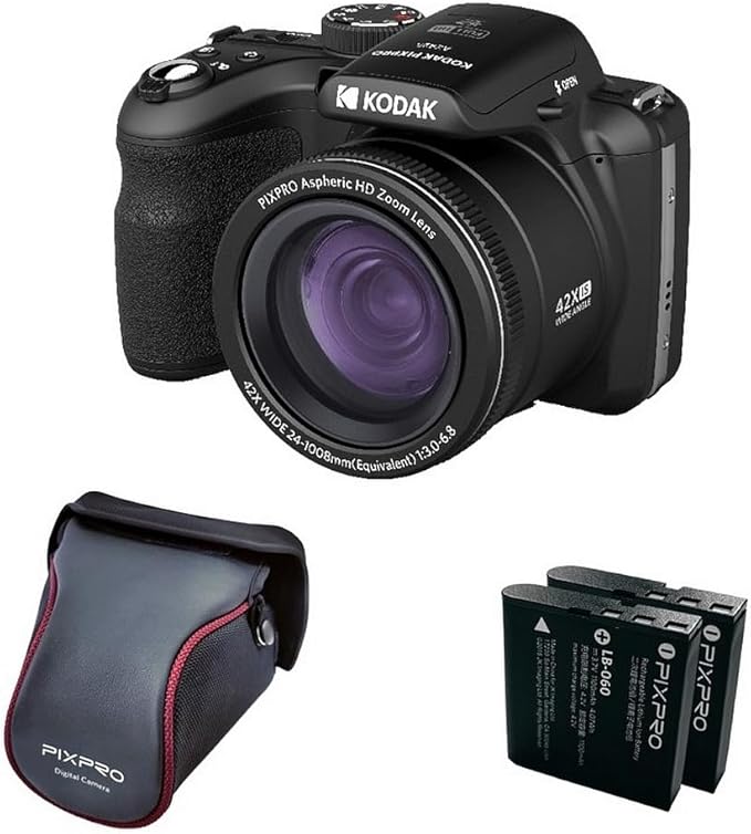 CAMARA KODAK DIGITAL PIXPRO AZ426 20MP BLACK + 2 BATERIAS