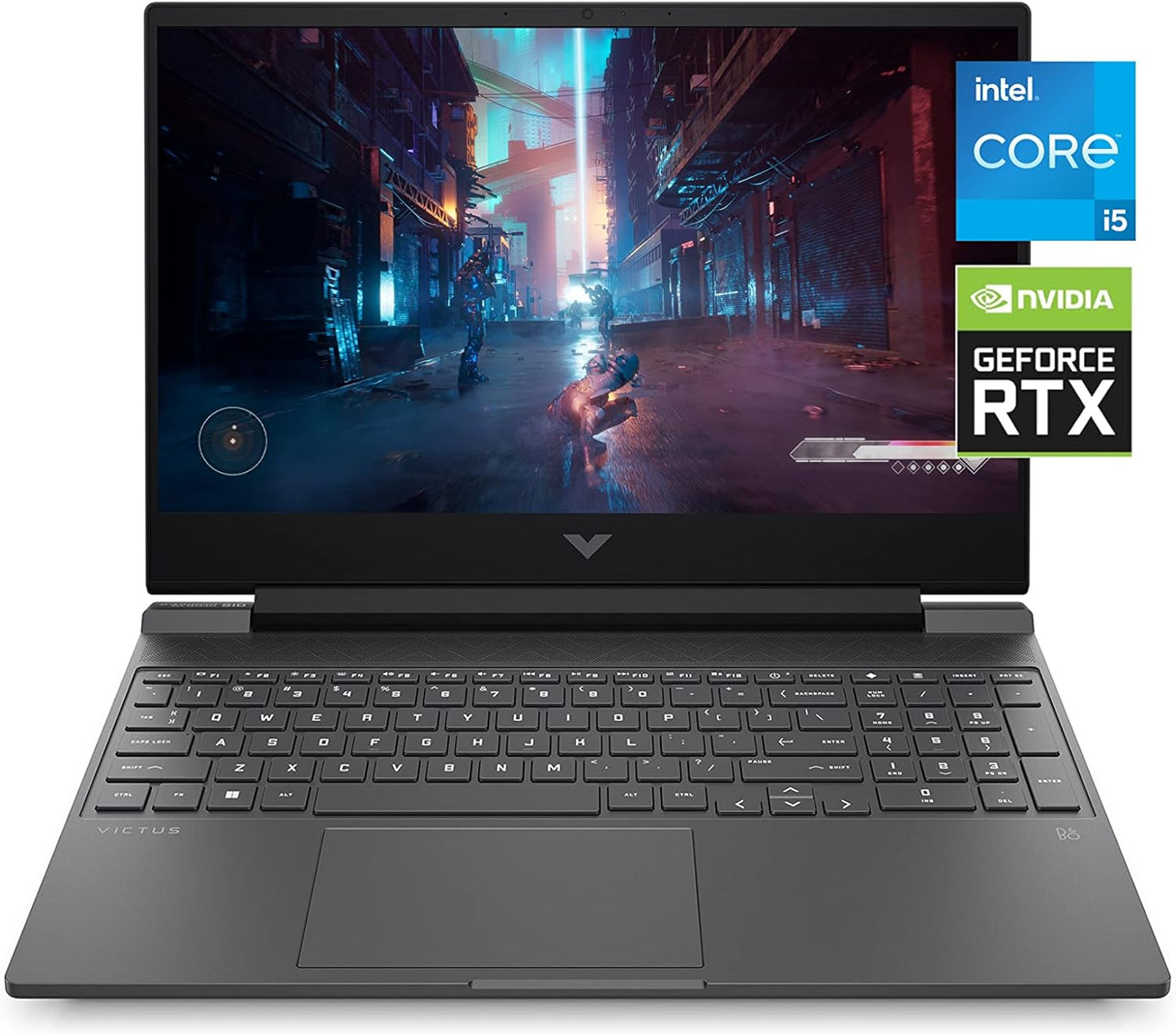 Notebook HP Victus 15 i5 8GB RAM 512GB SSD RTX 3050 15.6”