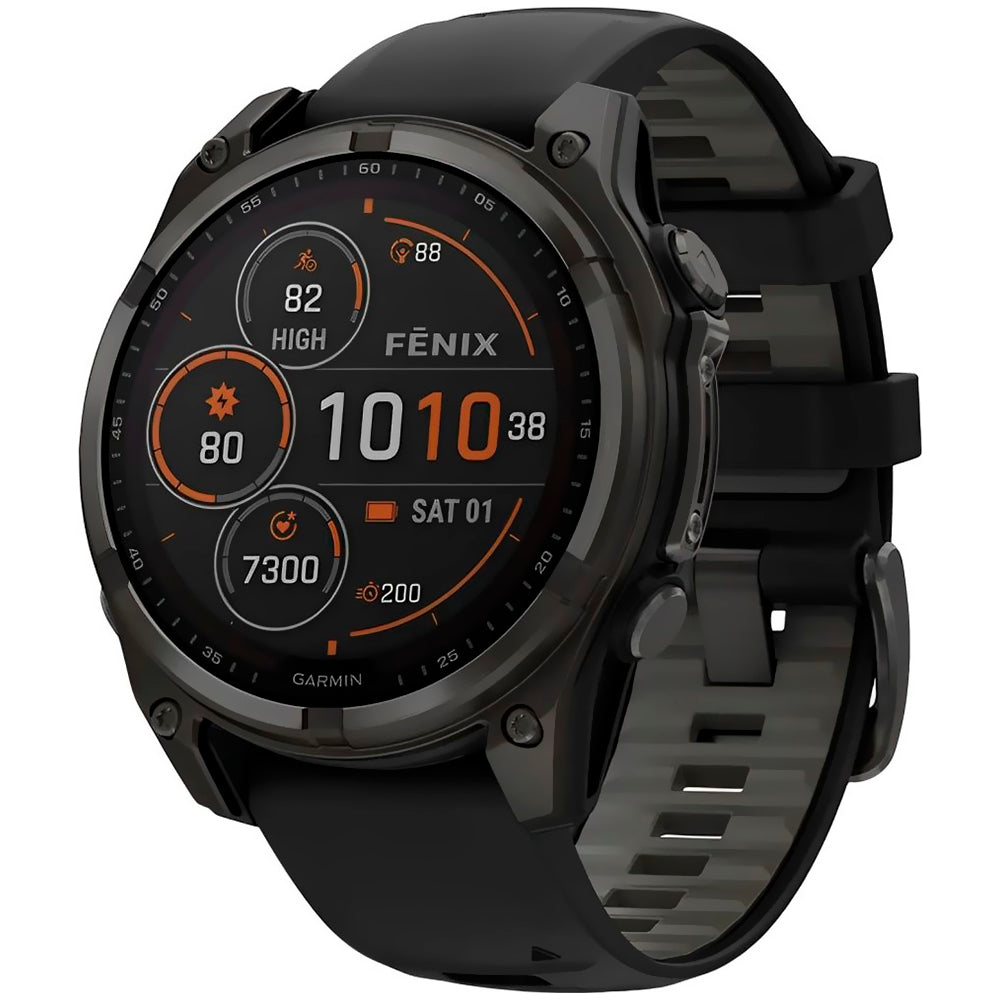 RELOJ GPS GARMIN FENIX 8 47MM SAPPHIRE SOLAR 010-02906-10 GRAY