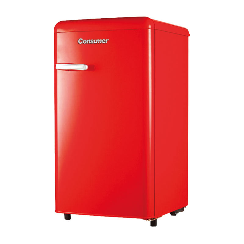HELADERA RETRO DE 120LTS ROJA consumer