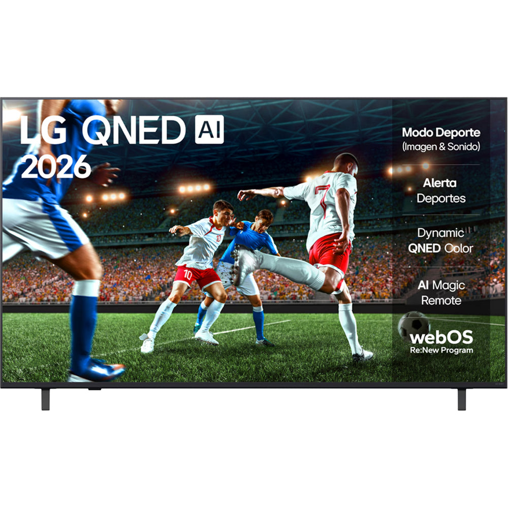 Smart TV LG 55QNED73ASA - 4K - HDMI/USB - Wi-Fi/Bluetooth - WebOS - 55"