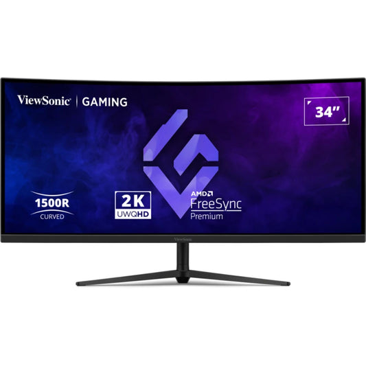 MONITOR LED 34" VIEWSONIC VX3418C-2K CURVED BLACK
