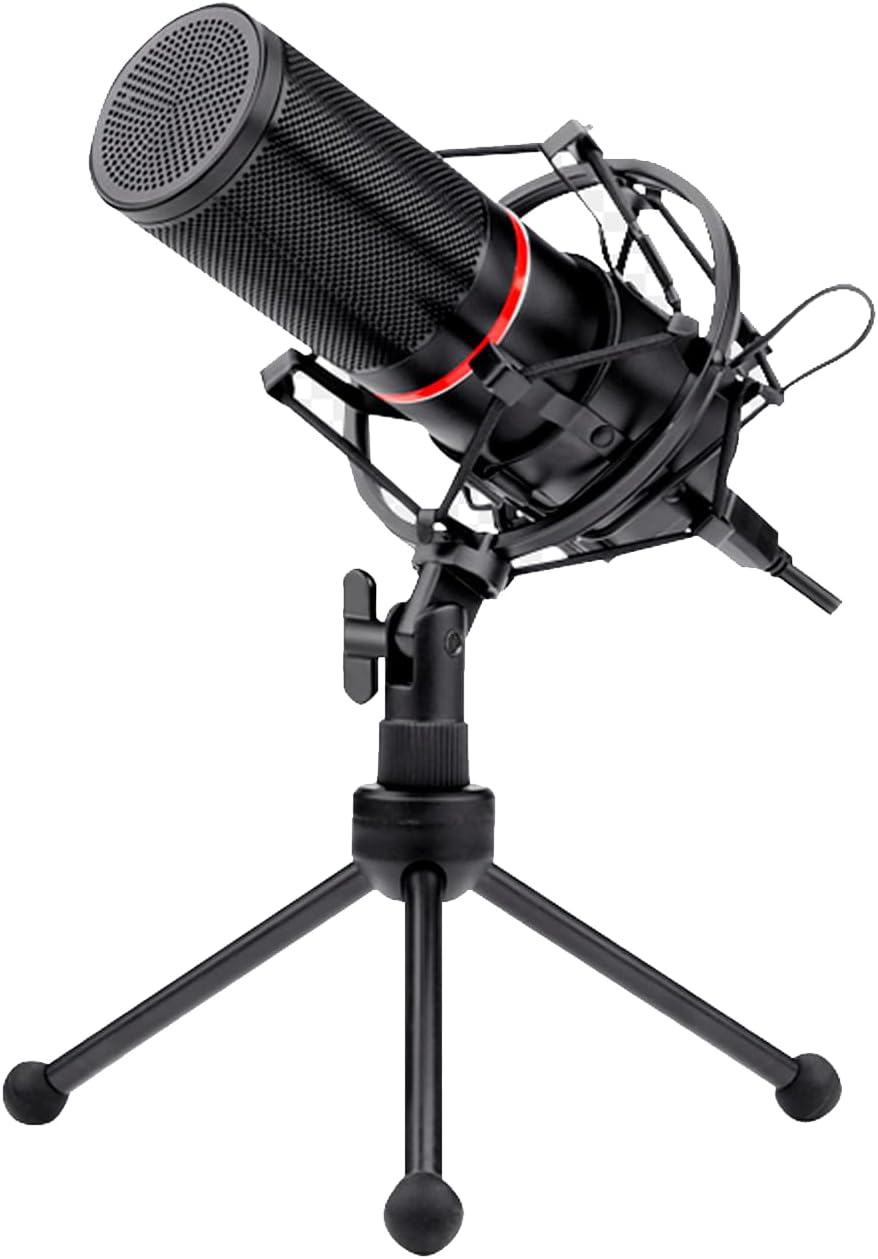 MICROFONO REDRAGON GM300 BLAZAR KIT C/TRIPE ARTICULADO CONDENSER NEGRO