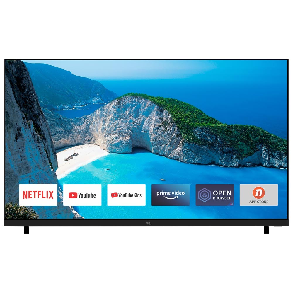 TV MTEK 32" HD MK32FSGH SMART GOOGLE TV WIFI/BT 2X HDMI 2X USB BORDE S