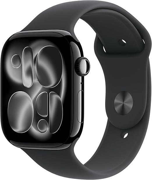 APPLE WATCH SERIE 11 42MM MEQT4LW/A GPS JET BLACK SPORT BAND S/M 6713