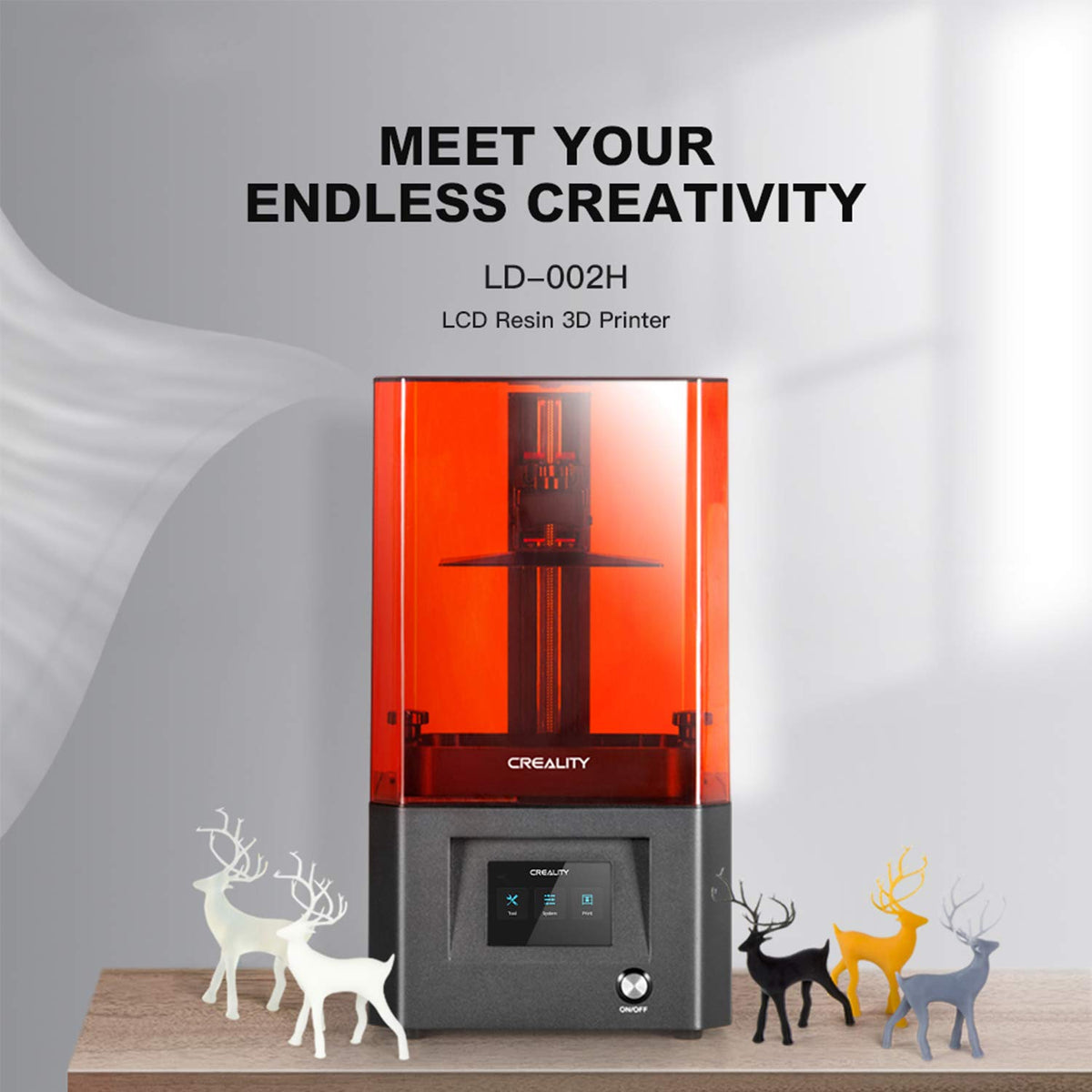 IMPRESORA 3D CREALITY LD-002H (130*82*160MM)
