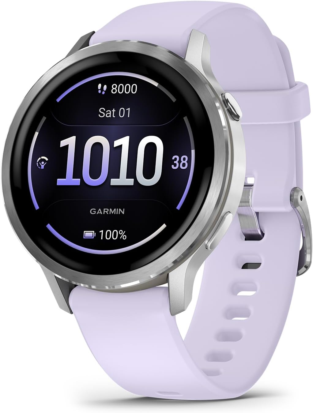 RELOJ GARMIN VENU 4 010-03013-01 41MM - PRATA/ROXO
