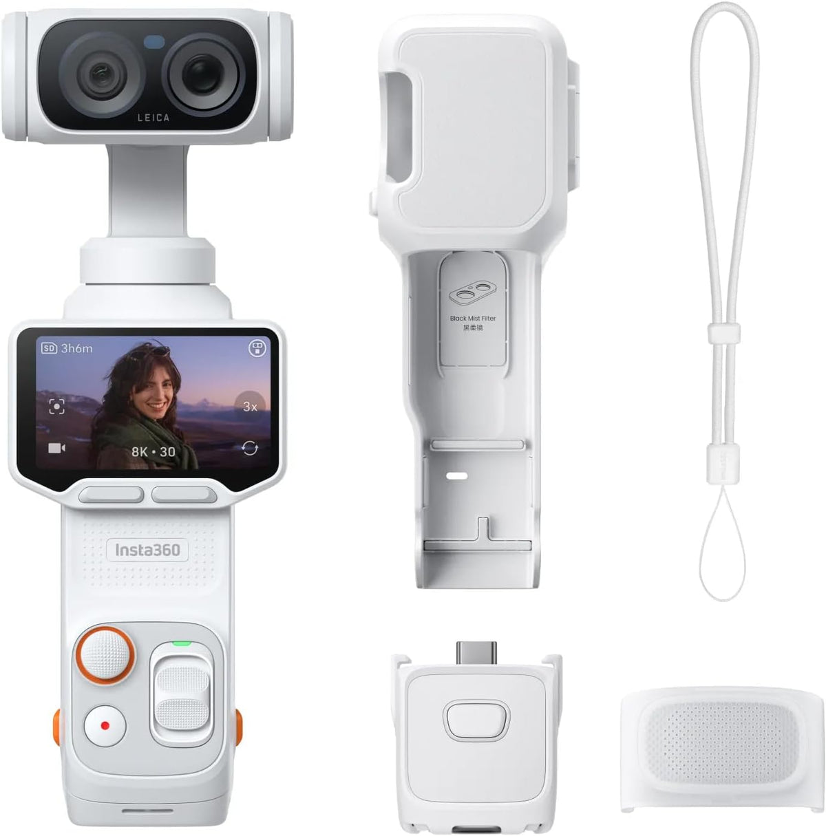 CAMARA INSTA360 LUNA ULTRA STANDARD BUNDLE STELLAR Blanco (LUNA02)