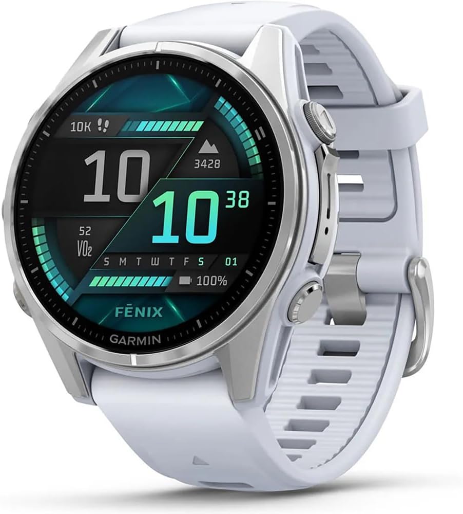 RELOJ GARMIN FENIX 8 AMOLED 010-02903-00 43MM - SILVER/Blanco