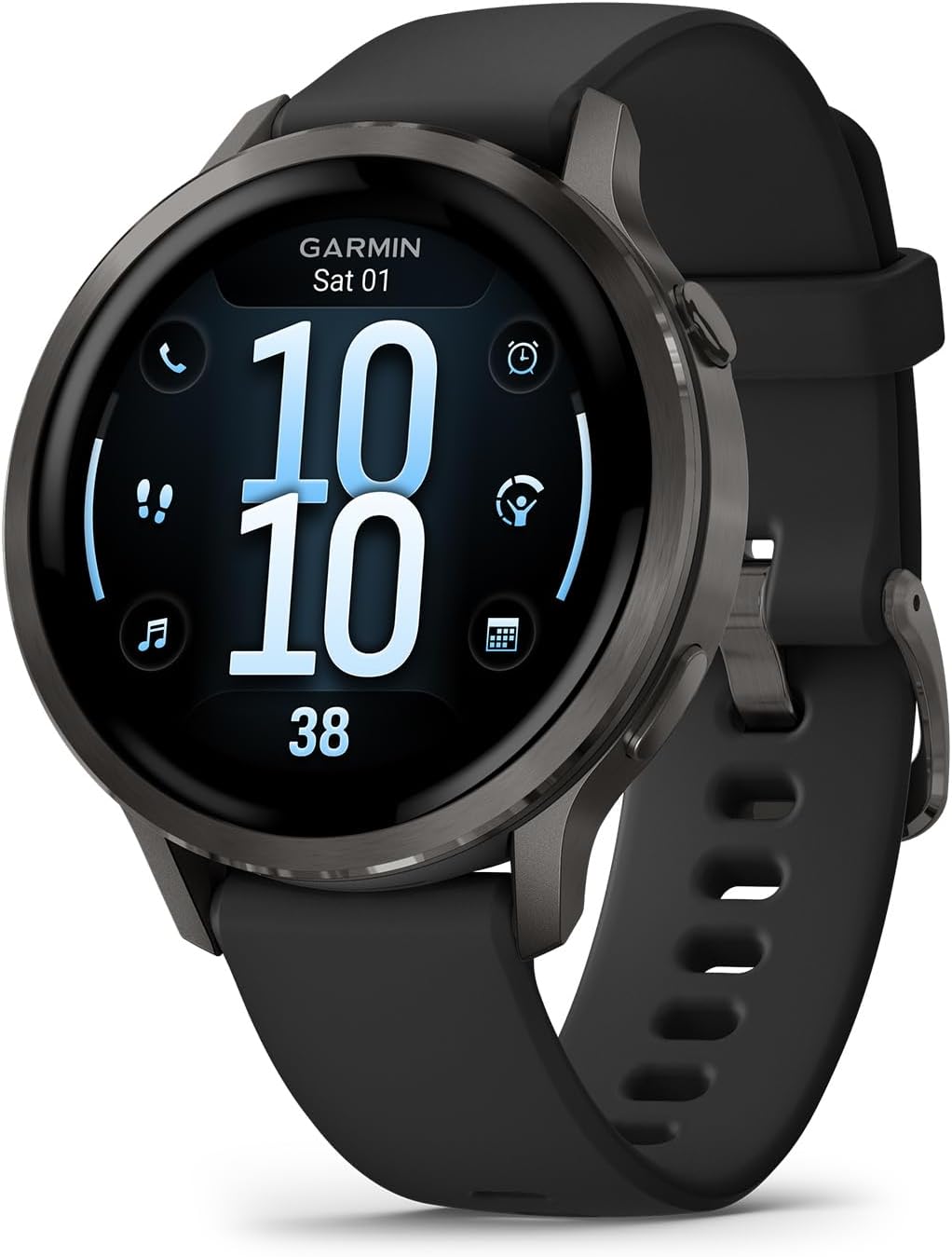RELOJ GARMIN VENU 4 010-03014-00 45MM - SLATE Negro
