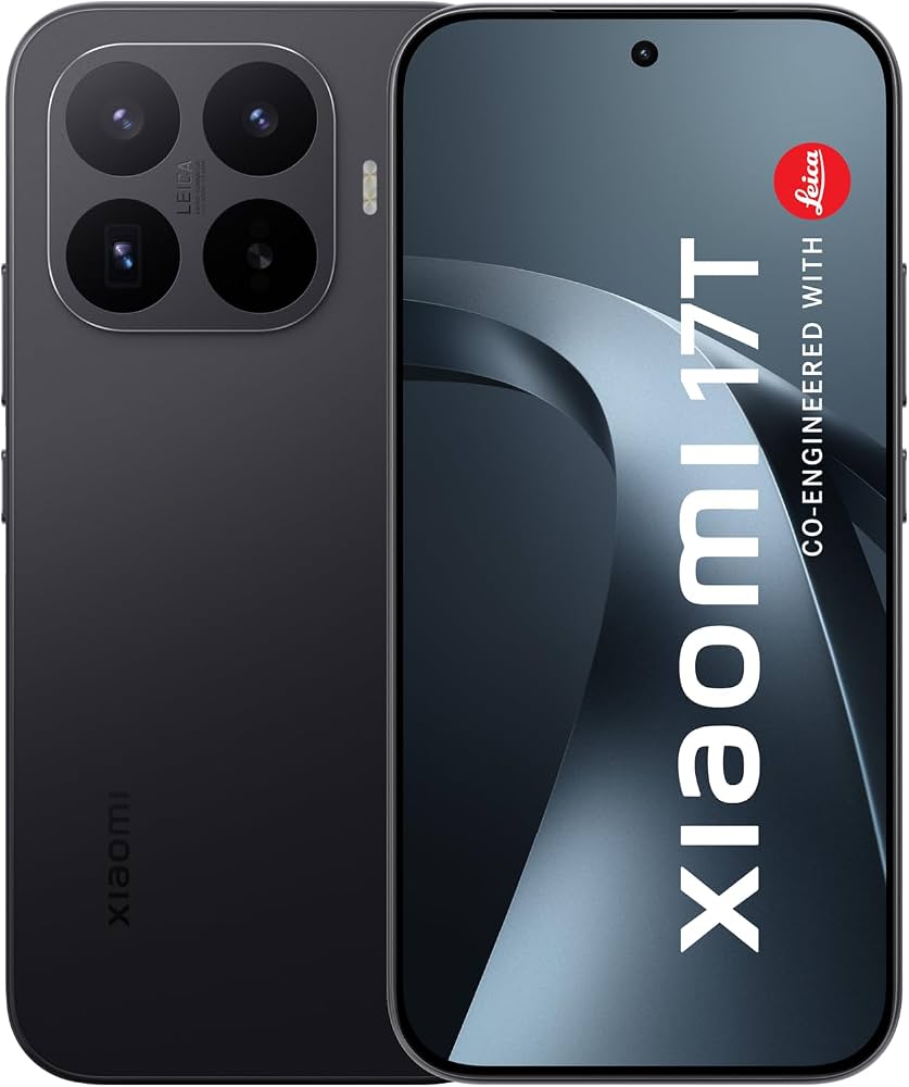 XIAOMI 17T LEICA 5G DS/256GB/12 6.59" 50/50MXP Negro GLOBAL (US)