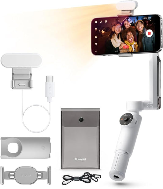 ESTABILIZADOR INSTA360 CINSABBACW FLOW CREATOR KIT WHITE 4459