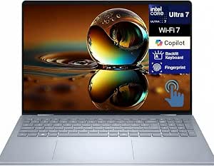 Notebook DELL LDB06250-7144 2IN1 ULTRA7-256V 16G/1T SSD/16"/W11/TOUCH/BLUE