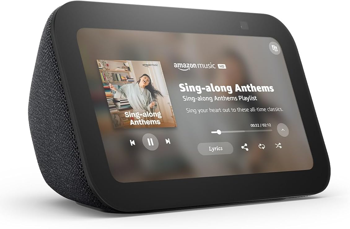 AMAZON ECHO SHOW 5 3RD GEN SMART DISPLAY ALEXA SKY BLUE C/D