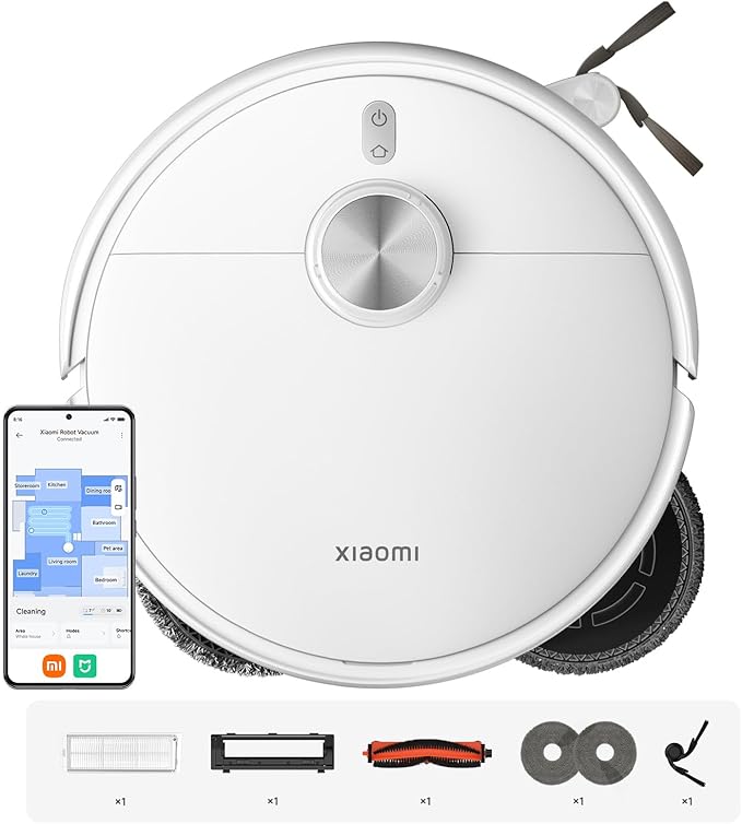 ASPIRADOR ROBOT XIAOMI VACUUM S40 PRO BHR089REU BIVOLT WHITE