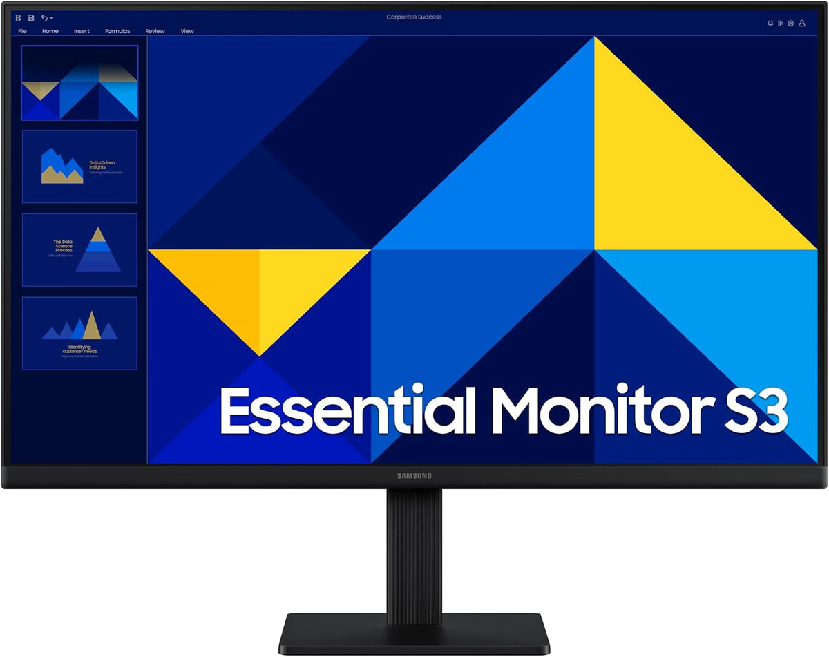MONITOR 24" SAMSUNG LS24D300GAN IPS FHD/5MS/100HZ Negro