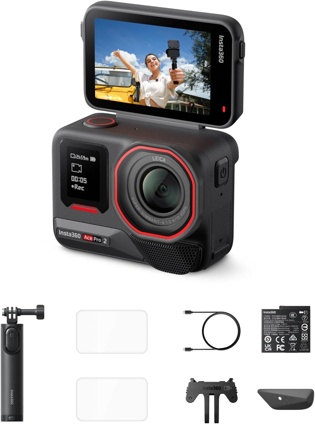 CAMARA INSTA360 ACE PRO 2 CREATOR BUNDLE CINSBBGA (ACEPRO216)