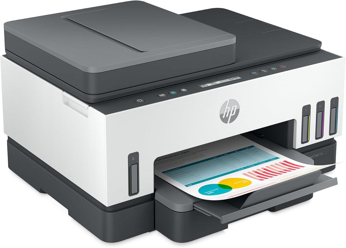 IMPRESORA HP SMART TANK 750 MULTI/USB/WIFI/BLUET/BIVOLT - BLANCO