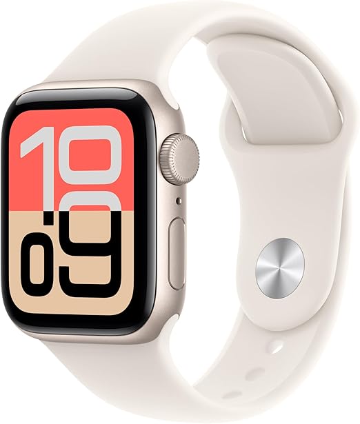 APPLE WATCH SERIE SE 3 40MM MEH34LW/A STARLIGHT SPORT BAND S/M