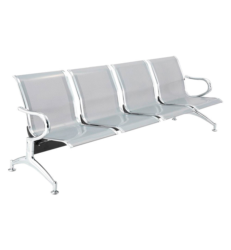 SILLAS SJ820-SL- 4 Plazas (GRIS) CONSUMER