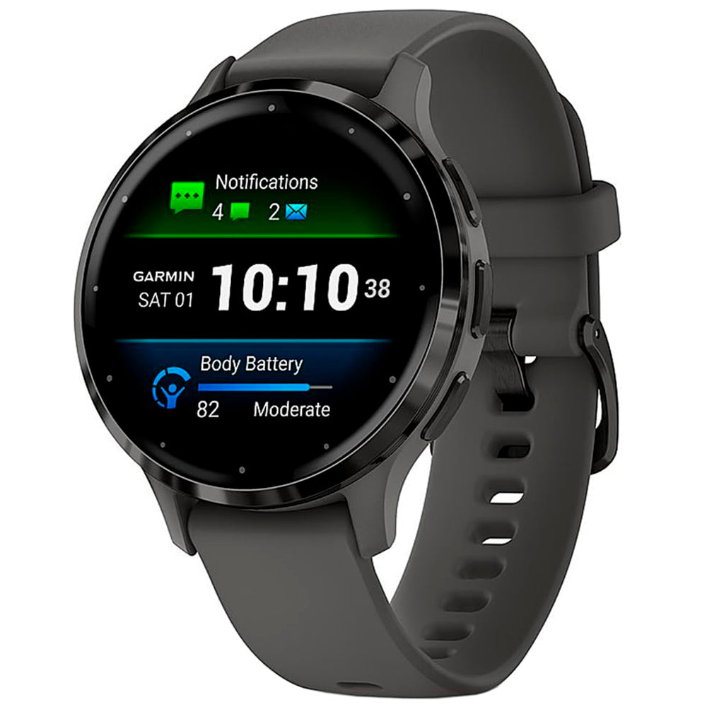 RELOJ GPS GARMIN VENU 3S 41MM 010-02785-00 PEBBLE GRAY/SLATE