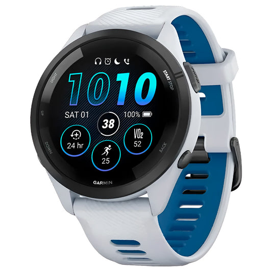 RELOJ GPS GARMIN FORERUNNER 265 46MM 010-02810-01 WHITESTONE
