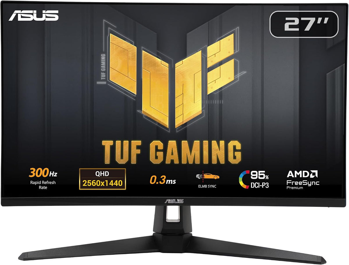 MONITOR 27" ASUS VG27AQM5A TUF GAMING QHD IPS 300HZ/0.3MS/HDMI/DP BLAC