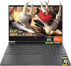 Notebook HP VICTUS 15-FB3093DX R7-7445HS 16G/512G SSD/15.6"/W11/RTX4050 6G