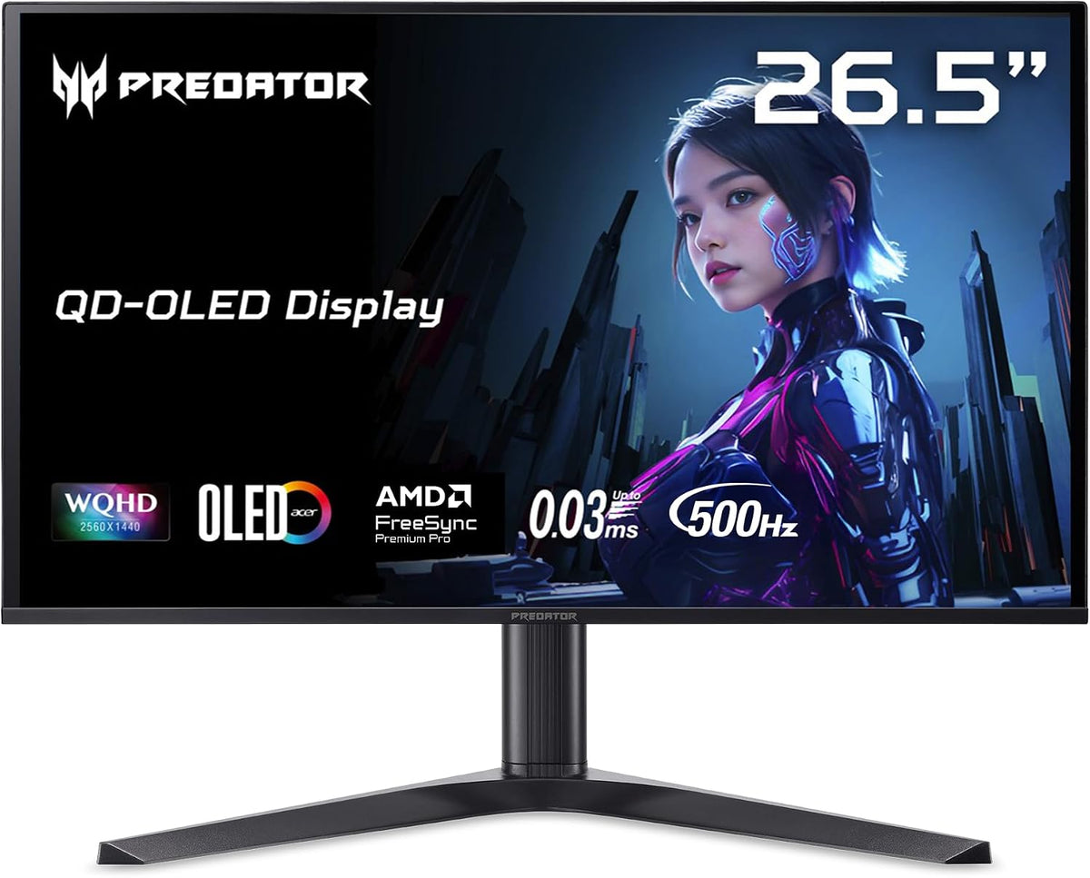 MONITOR 27" ACER PREDATOR X27U F5BMIIPPRUZX WQHD 0.03MS/500HZ/OLED/HDR