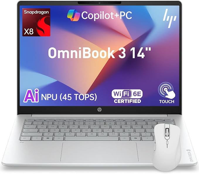 Notebook HP 14-KC0003DX 2IN1 AI R5-430 16G/512G SSD/14"2K/W11/TOUCH/BROWN