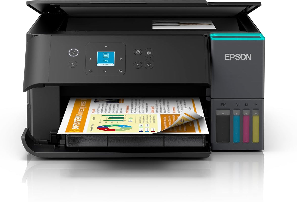 IMPRESORA EPSON L4360 MULTIF ECOTANK WIFI BIVOLT 3IN1 PRETO