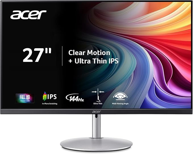 MONITOR 27" ACER ACER SH273 P1SI FHD IPS 1MS/144HZ/HDMI/VGA SILVER
