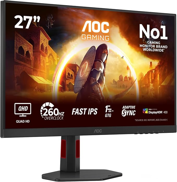 MONITOR 27" LG ULTRAGEAR 27G440A G4 FHD IPS/1MS/240HZ Negro