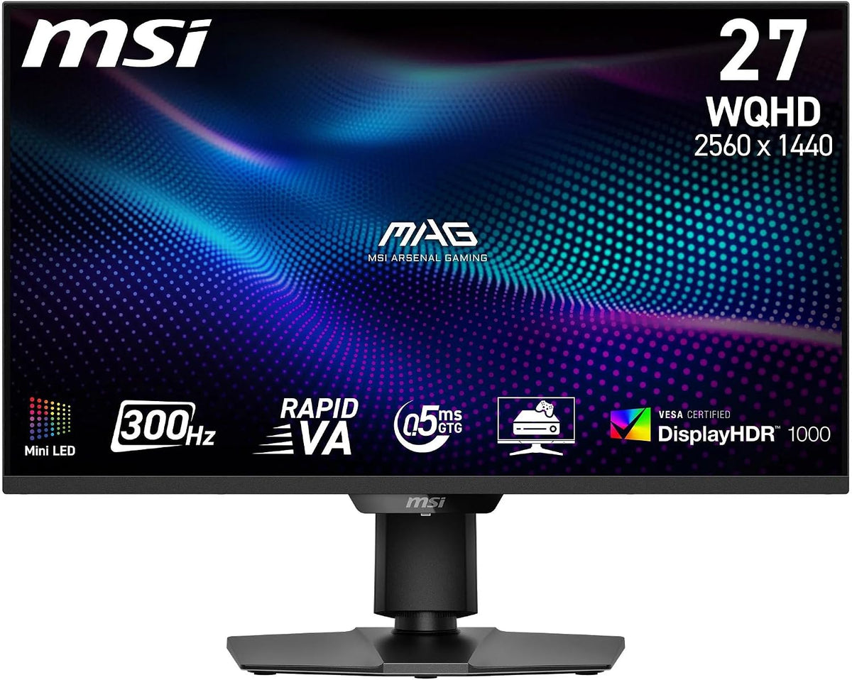 MONITOR 27" MSI MAG 274QPF-X30MV MINI LED WQHD 0.5MS/300HZ/2XHDMI/DP