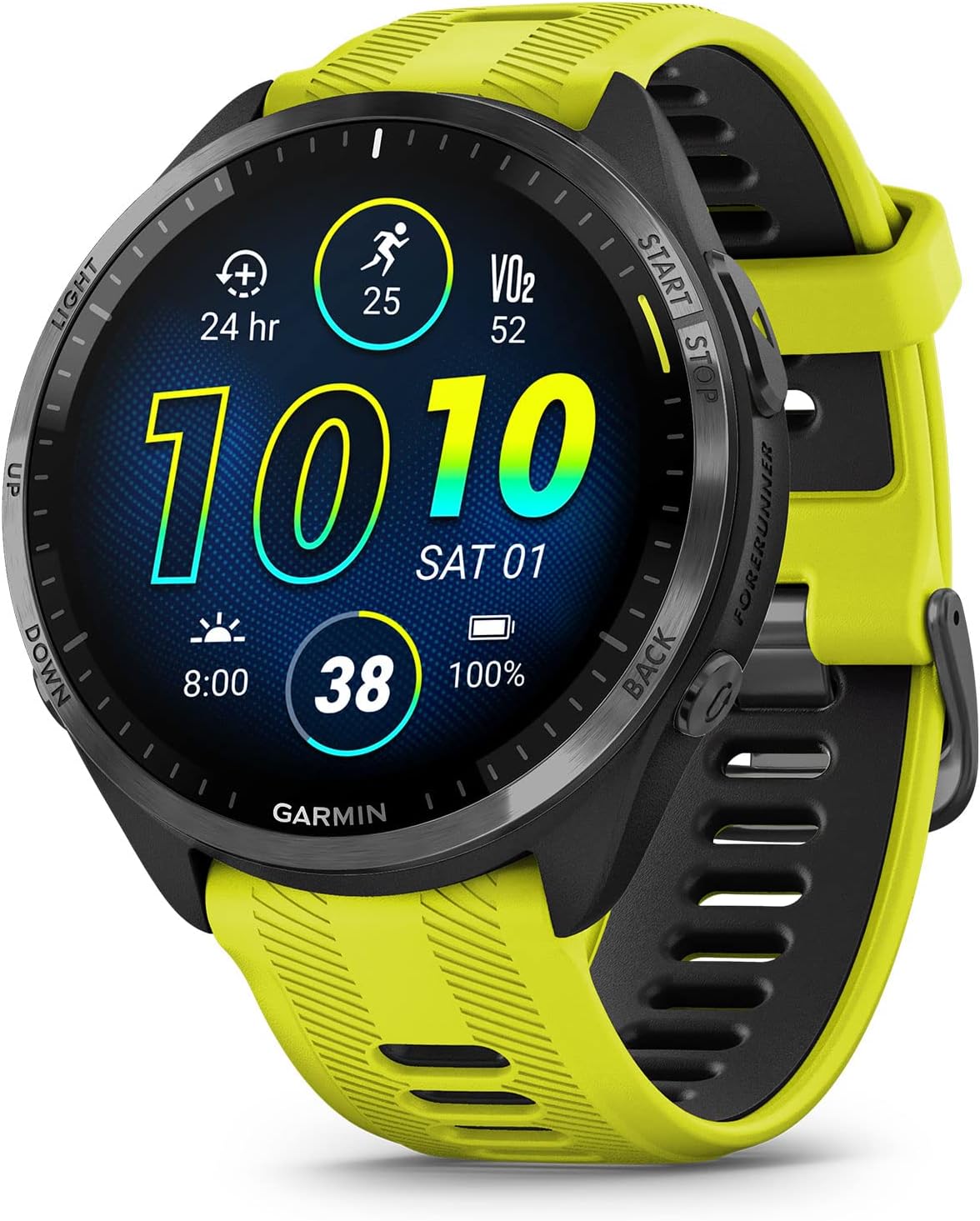 RELOJ GARMIN FORERUNNER 965 010-02809-22 Amarillo/Negro