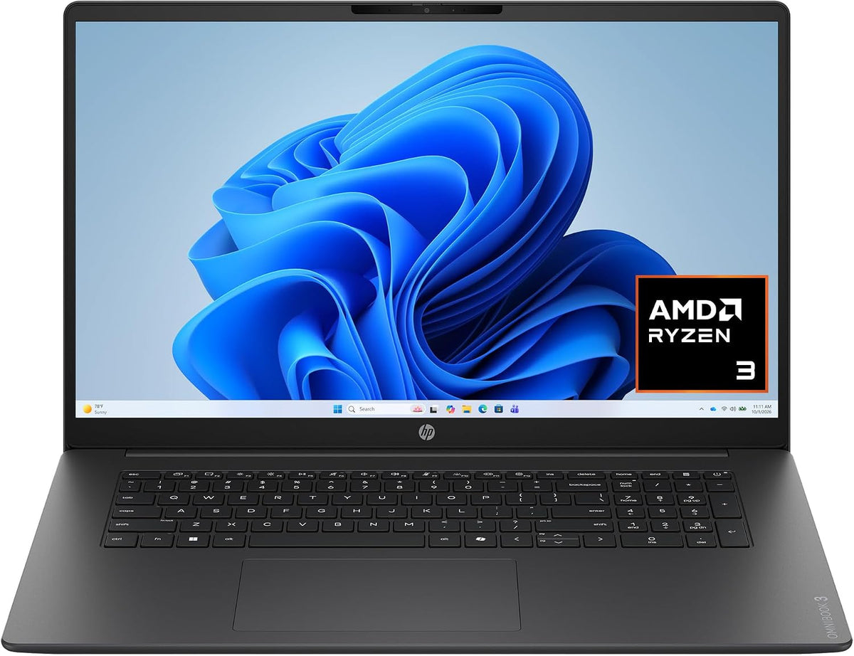 Notebook HP 17-DP0199NR R3-30 8G/512G SSD/17.3"FHD/W11/GRAY