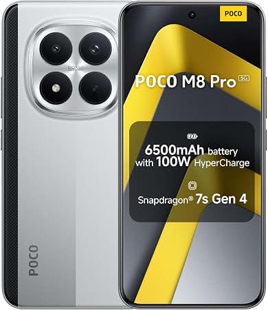 XIAOMI POCO M8 5G DS/256GB/8 6.77" SILVER GLOBAL (US)