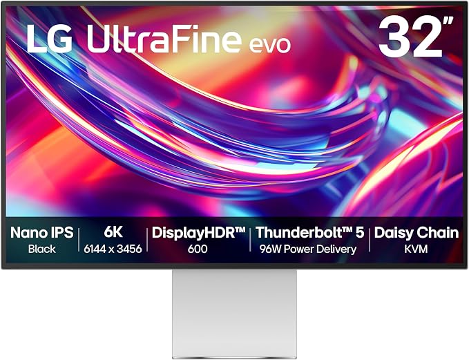 MONITOR 32" LG ULTRAFINE EVO 32U990A 6K NANO UHD 60HZ/5MS/THUNDERBOLT