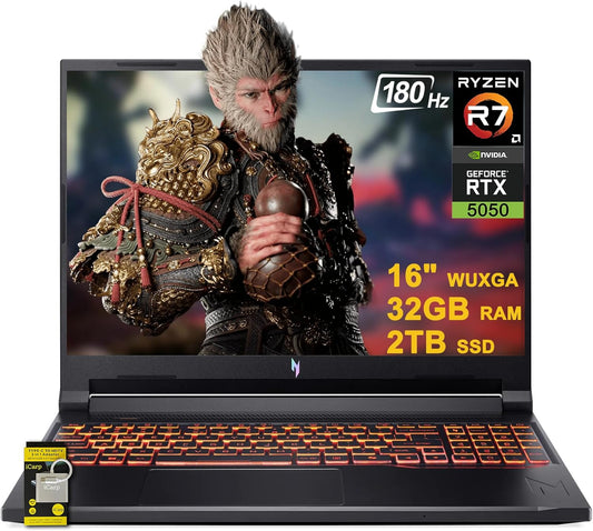 Notebook Acer Nitro V 16 AMD Ryzen 7 16GB 1TB SSD RTX 5070 16”