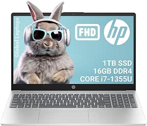 Notebook HP 15-FD0182WM I7-1355U 16G/1T SSD/15.6"FHD/W11/GREY