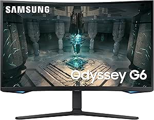 MONITOR 27" SAMSUNG ODYSSEY G6 LS27BG652ENXGO CURVED QHD 1MS/240HZ