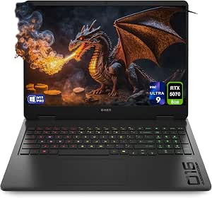 Notebook HP 16-AH1023DX ULTRA9-290HX 32G/1T SSD/16"2.5KOLED/W11/RTX5070TI