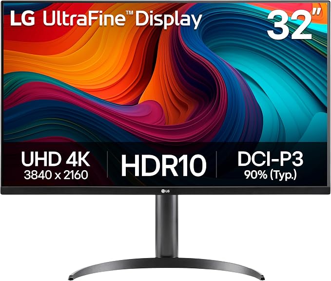 MONITOR 32" LG ULTRAFINE 32UR550K-B UHD 4K/60HZ/4MS/2XHDMI/1XDP Negro