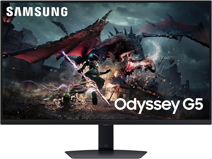 MONITOR 32" SAMSUNG ODYSSEY G5 LS32FG502ENXZA FHD IPS 180HZ/1MS Negro