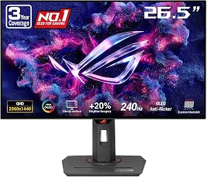 MONITOR 27" ASUS XG27AQDMGZ STRIX QHD OLED 0.03MS/240HZ/2XHDMI/DP/USBC