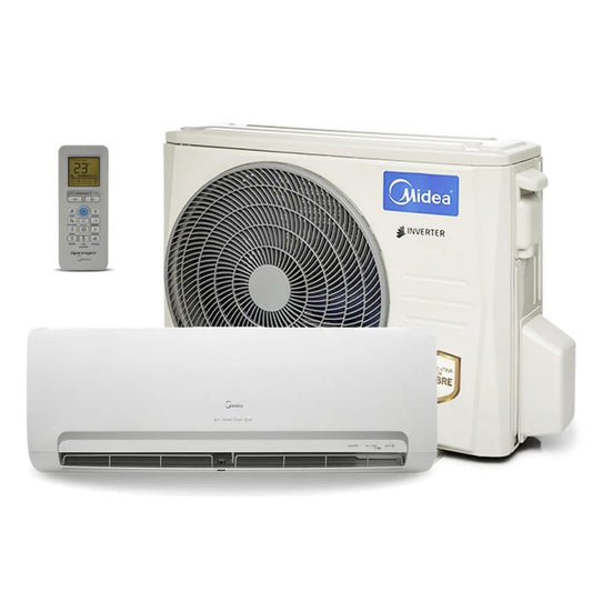 Midea MDIA-18INV Air Conditioner - 18000BTU - Heat/Cool - Inverter - With AI ECOMASTER - 220V/60Hz - White
