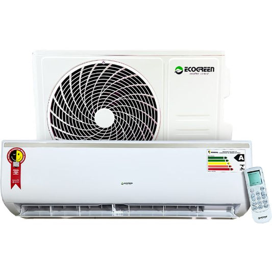 Ecogreen ECO-12PY-INV Air Conditioner - 12000BTU - Heat/Cool - Inverter - 220V/50Hz - White
