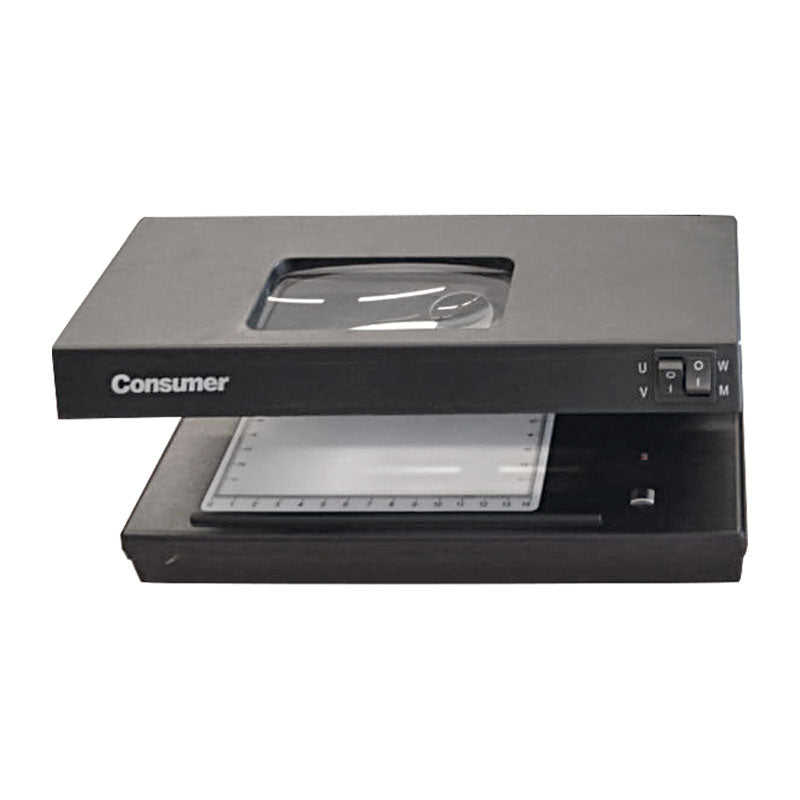 DETECTOR DE BILLETES DE MESA GRANDE MG/UV CONSUMER